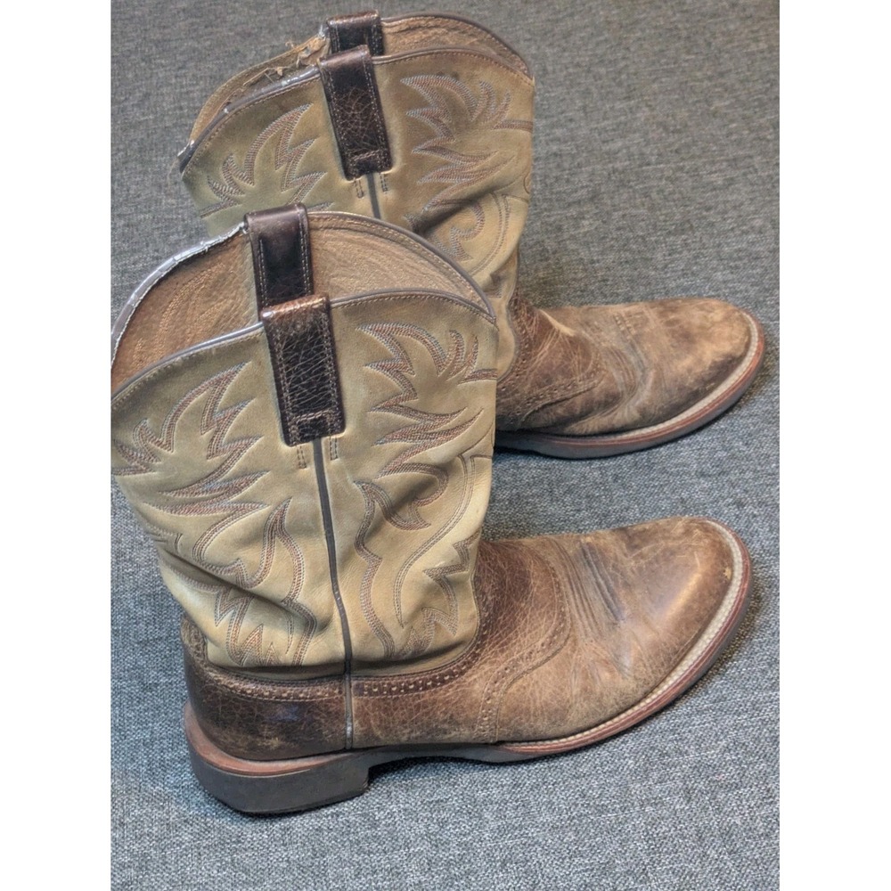 Ariat Heritage Crepe Western Boots Men's 12 D Style No. 10002559 Earth Cowboy